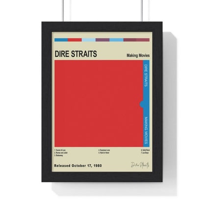 Dire Straits Album Cover Poster - Poster Kingz