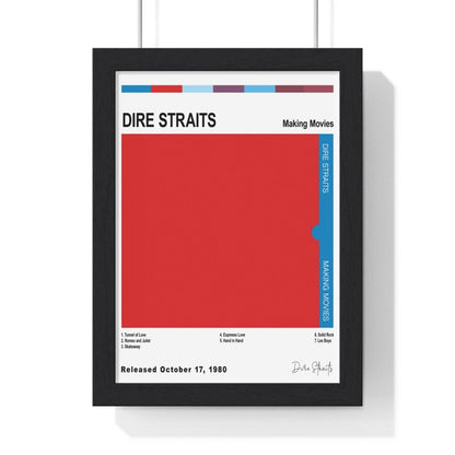 Dire Straits Album Cover Poster - Poster Kingz