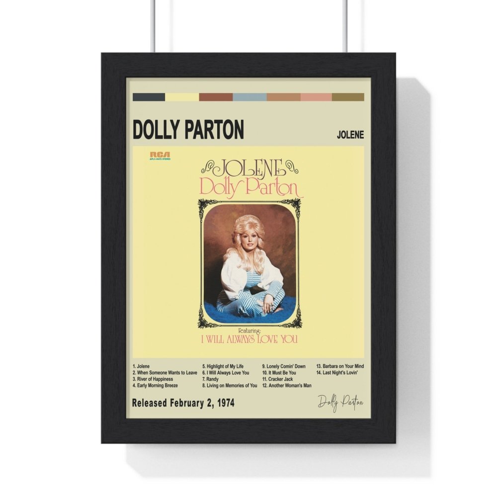 Dolly Parton - Jolene Album Poster - Poster Kingz