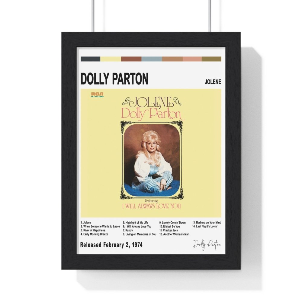 Dolly Parton - Jolene Album Poster - Poster Kingz