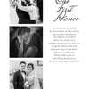 Personalised First Dance Lyrics Print - design detail