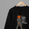 Black t-shirt with Dwight Shrute Halloween Pumpkin The Office /Sweatshirt back view