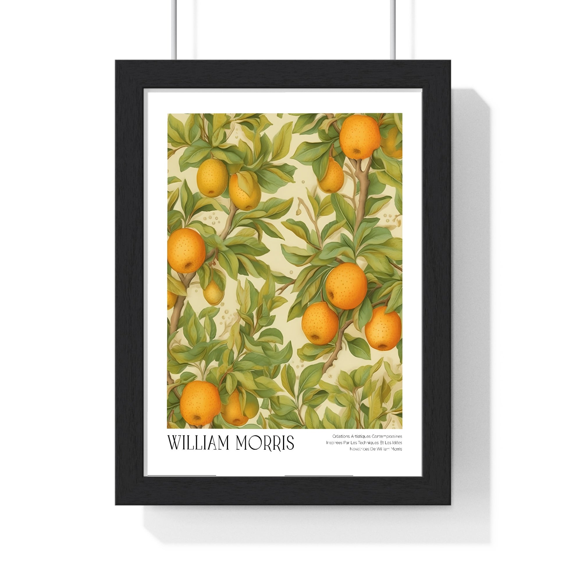 11x14-16 poster framed in black wood with premium 260gsm paper