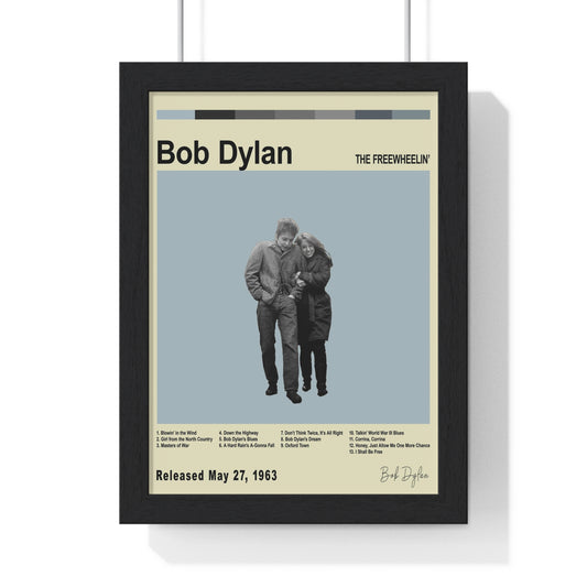 Bob Dylan - freewheelin Album Poster