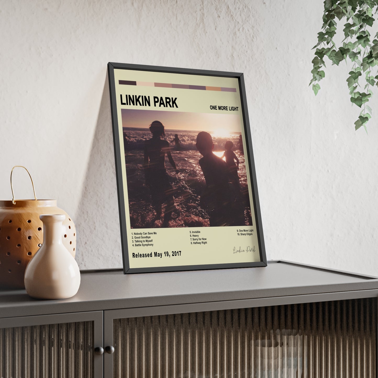 Linkin Park - One More Light Album Cover Poster