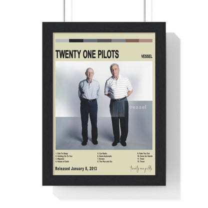 Twenty One Pilots - Vessel Album Cover Poster