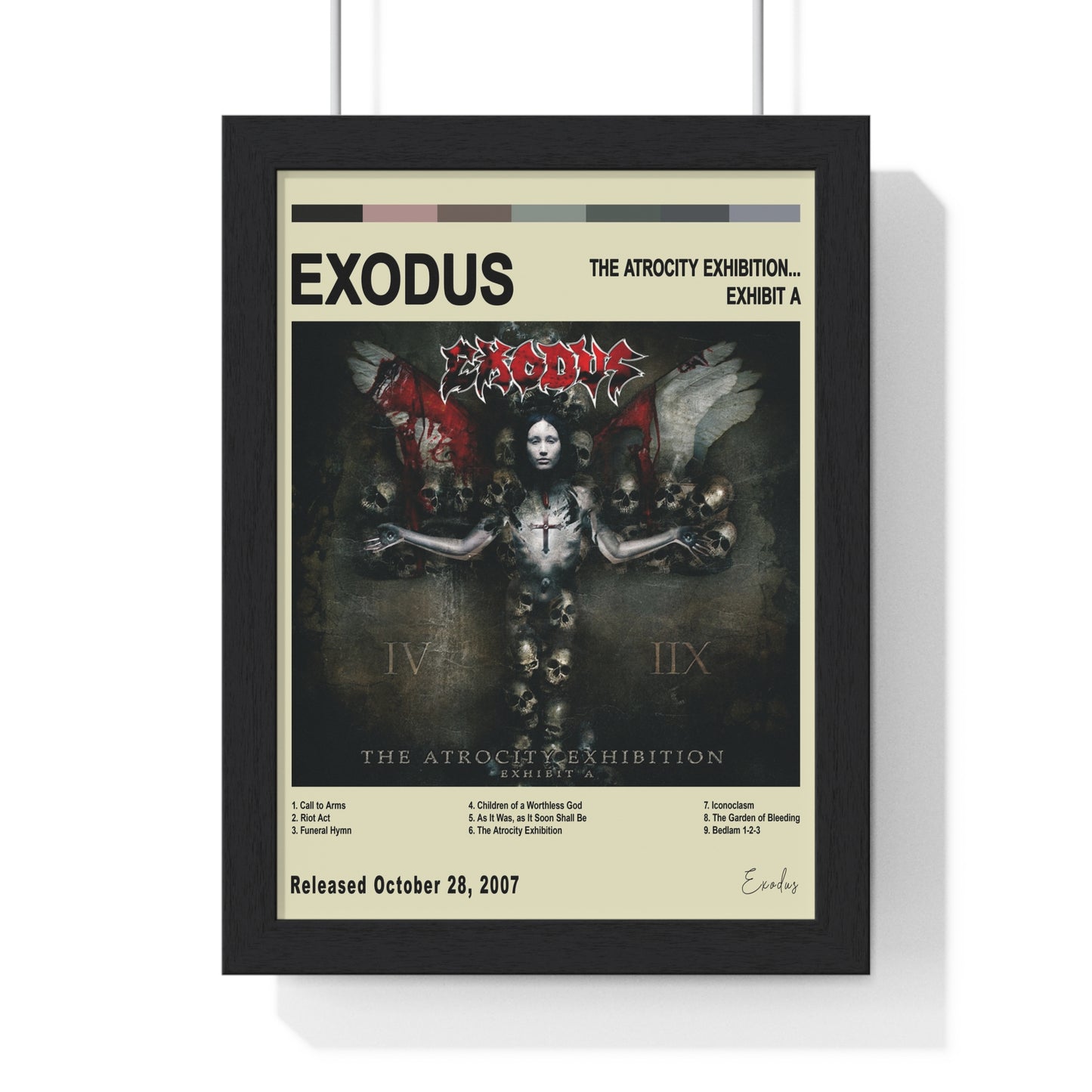 Exodus - Album Cover Poster