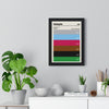 Harlequins colour palette print for rugby fans