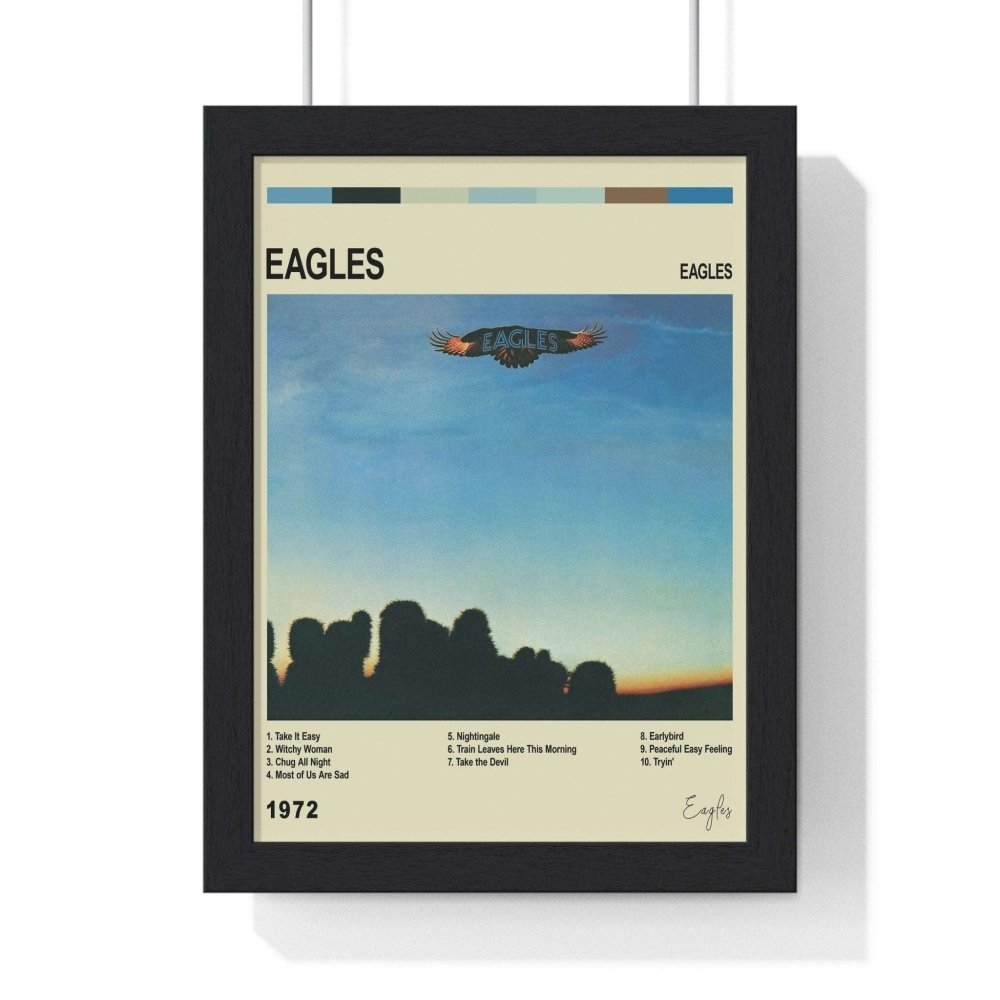 Eagles Collection Album Poster - Poster Kingz - A5 (unframed) - Eagles - Vintage - album_poster