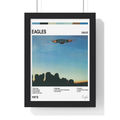 Eagles Collection Album Poster - Poster Kingz - A5 (unframed) - Eagles - White - album_poster