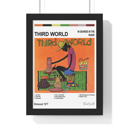 Third World - 96 Degrees in the Shade Album Cover Poster