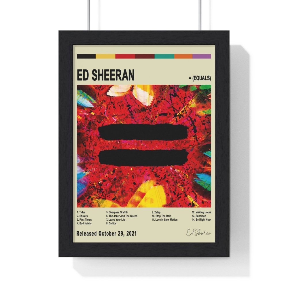 Ed Sheeran Album Cover Poster - Poster Kingz