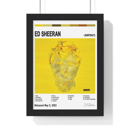 Ed Sheeran Album Cover Poster - Poster Kingz