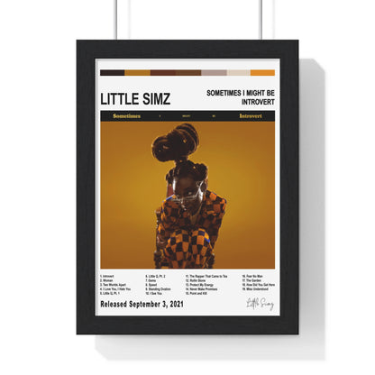Little Simz - Sometimes I Might Be Introvert Album Cover Poster