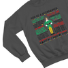 Beige t-shirt with Elf Movie Quotes Christmas Sweater