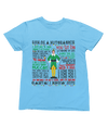 Beige t-shirt with Elf Movie Quotes Christmas Sweater