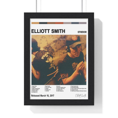 Elliott Smith - Either Or Album Poster - Poster Kingz