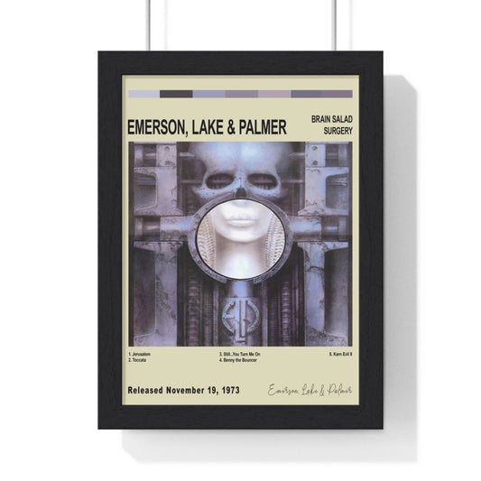 Emerson, Lake & Palmer - Brain Salad Surgery Album Poster - Poster Kingz