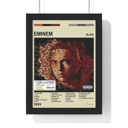 Eminem Album Cover Poster - Poster Kingz - A5 (unframed) - Relapse - Vintage - AlbumCover