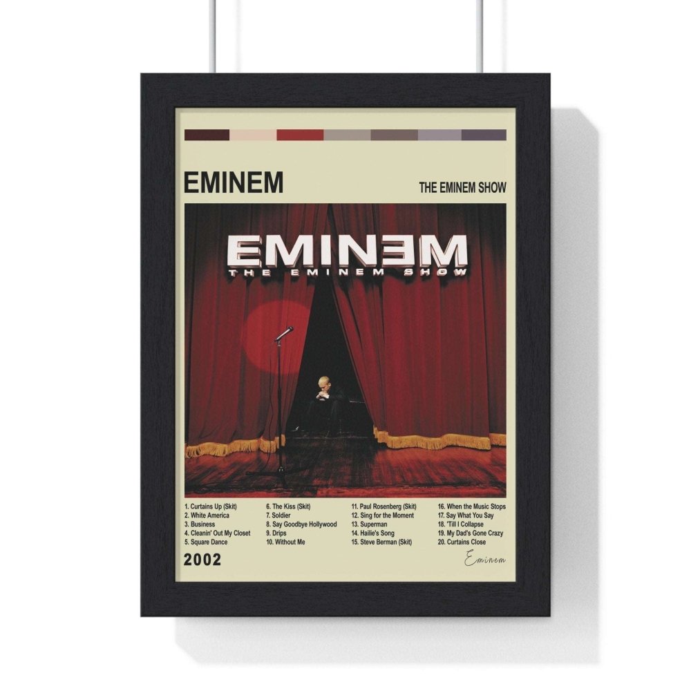 Eminem Album Cover Poster - Poster Kingz - A5 (unframed) - The Eminem Show - Vintage - AlbumCover