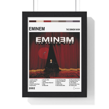 Eminem Album Cover Poster - Poster Kingz - A5 (unframed) - The Eminem Show - White - AlbumCover