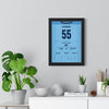 Ben Stokes Lord's 2019 Cricket World Cup Final Poster - 84 Not Out Shirt Print framed on a living room wall