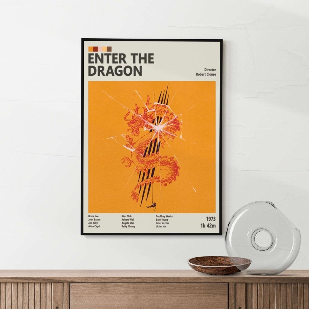 Enter the Dragon Poster - Poster Kingz