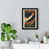Framed Enterprise NASA Shuttle poster
