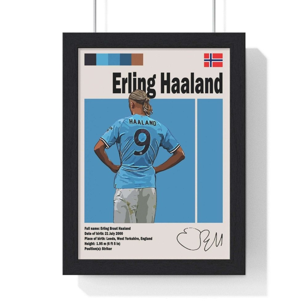 Erling Haaland Poster - Poster Kingz