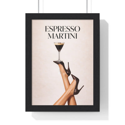 Framed Espresso Martini Fashion - Cocktail Bar Print print