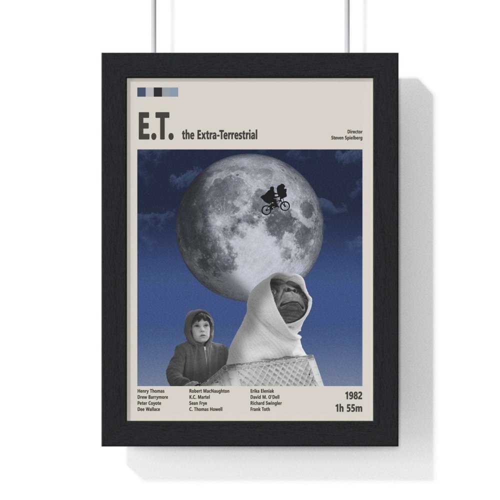 E.T. the Extra - Terrestrial Movie poster - Poster Kingz