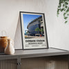 Framed EverBank Stadium Jacksonville Jaguars poster