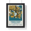 EverBank Stadium Map Print | Jaguars Stadium Print