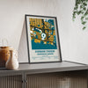 Framed EverBank Stadium Jaguars Stadium map print