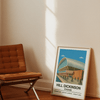 Framed Everton Hill Dickinson Stadium poster