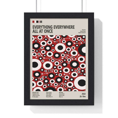 Framed Everything Everywhere All at Once movie poster