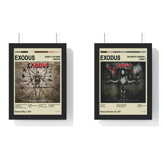 Exodus - Album Cover Poster - Poster Kingz