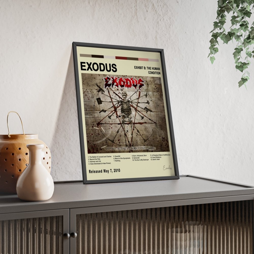 Exodus - Album Cover Poster - Poster Kingz