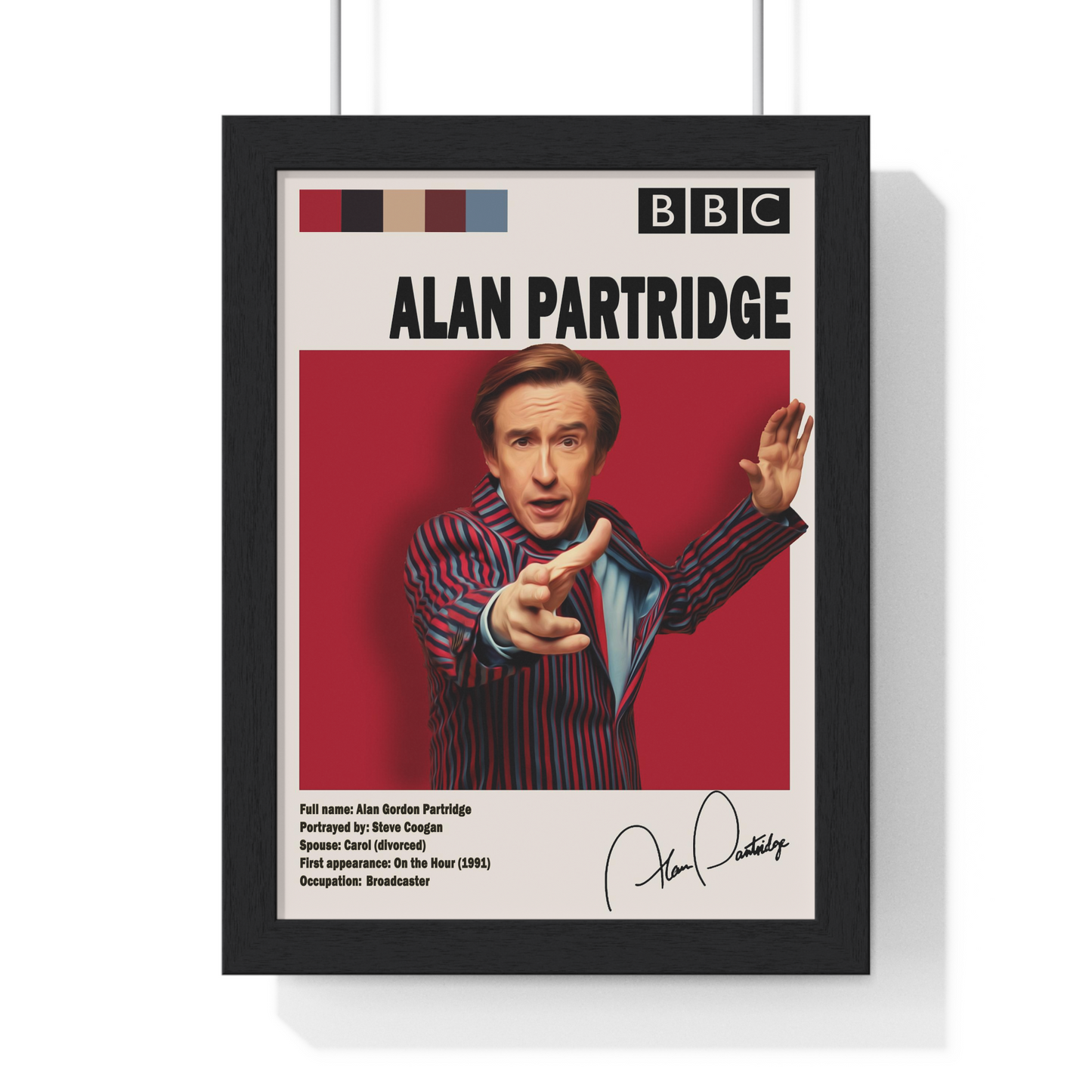 I'm Alan Partridge Slef TV Show Poster