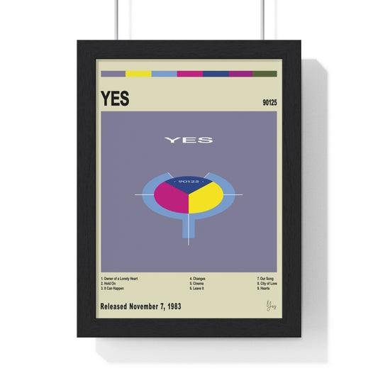 Yes - 90125 Album Cover Poster