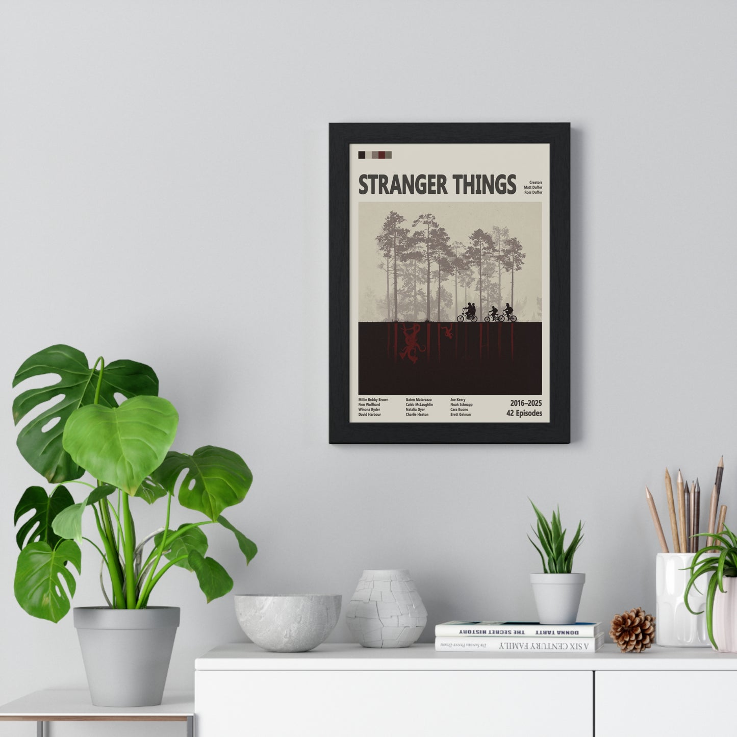 Stranger Things Minimilist TV Series Poster