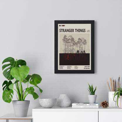 Stranger Things Minimilist TV Series Poster