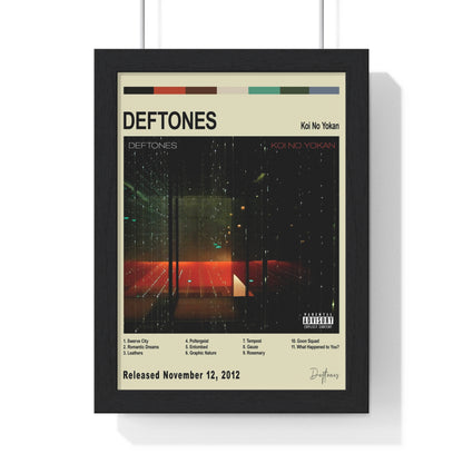 Deftones - Koi No Yokan Album Poster