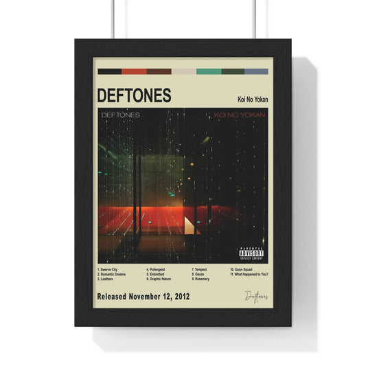 Deftones - Koi No Yokan Album Poster