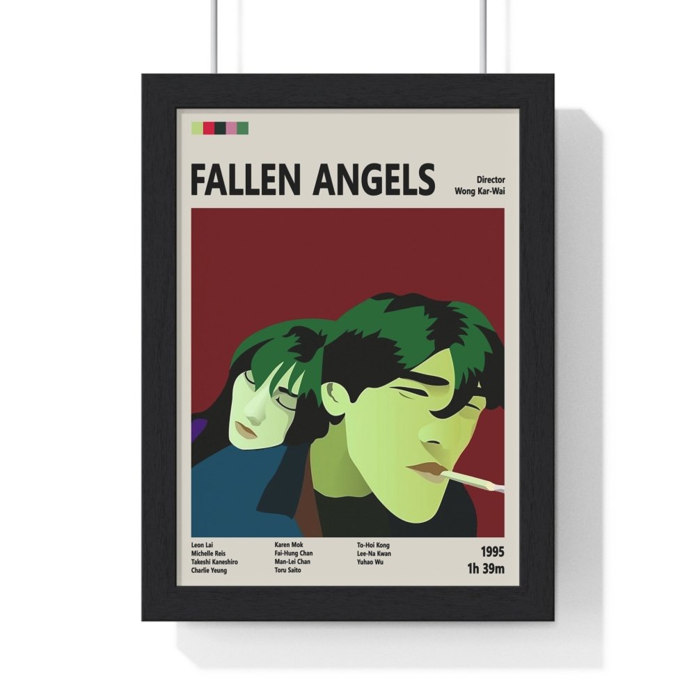 Fallen Angels 1995 – Crime Romance Art Print - Poster Kingz - A5 (Poster) - 