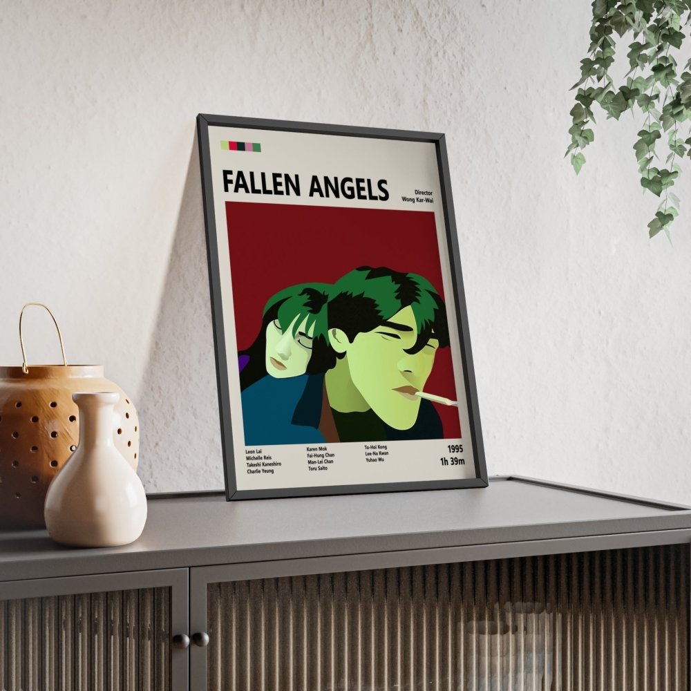 Fallen Angels 1995 – Crime Romance Art Print - Poster Kingz - A5 (Poster) - 