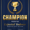 Personalised Fantasy Football Champion Print - design detail