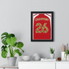 Arsenal Premier League Champions 2026 poster Champions 26 framed print