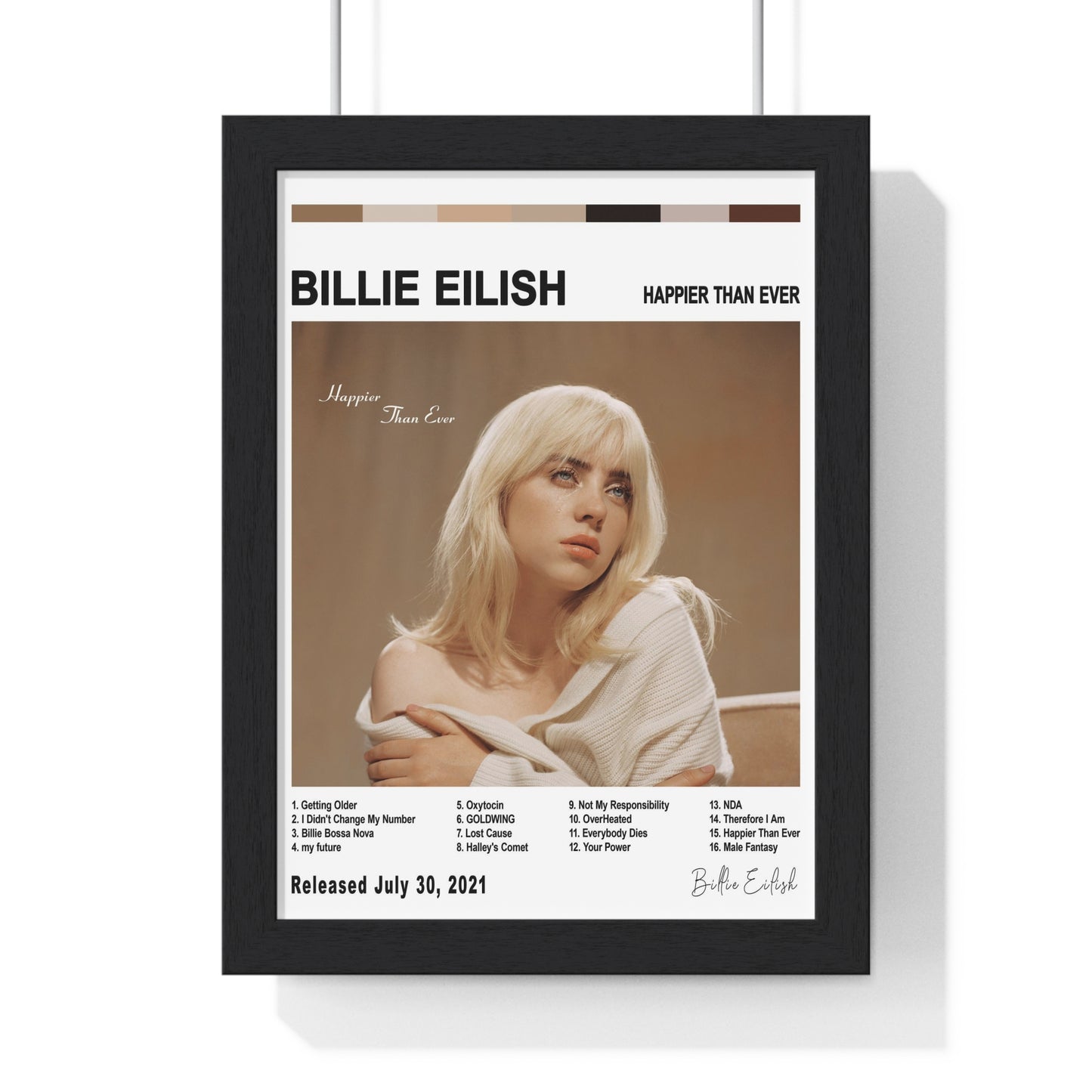 Billie Eilish Album Poster