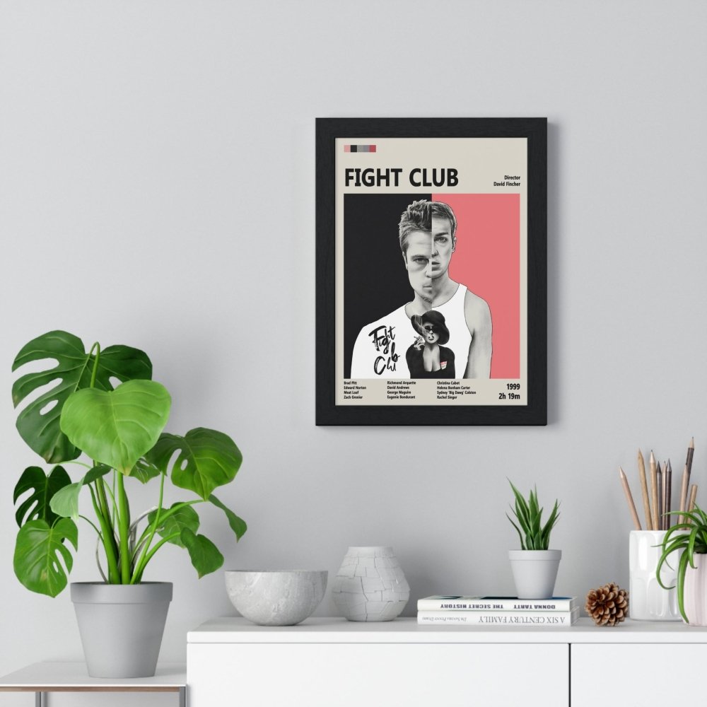 Fight Club – Action Crime Art Print - Poster Kingz - A5 (Poster) - 